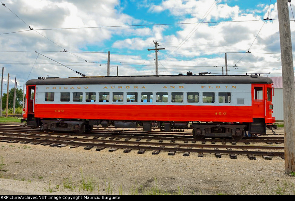 Chicago Aurora & Elgin Interurban car